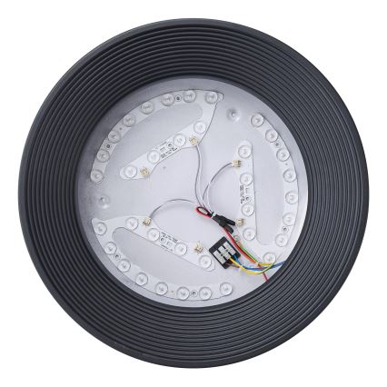 LED Laevalgusti LED/30W/230V 3000K must d. 40 cm