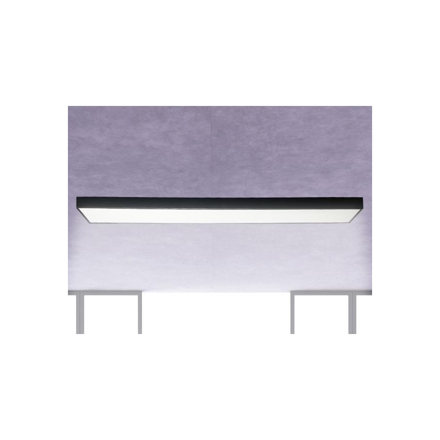 LED Laevalgusti LED/32W/230V 4000K 120x13 cm must
