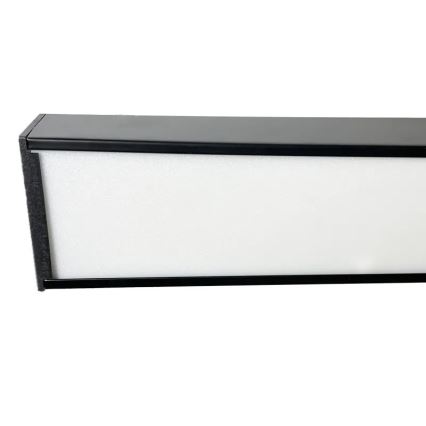 LED Laevalgusti LED/32W/230V 4000K 120x13 cm must