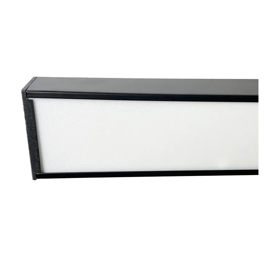 LED Laevalgusti LED/32W/230V 4000K 120x13 cm must
