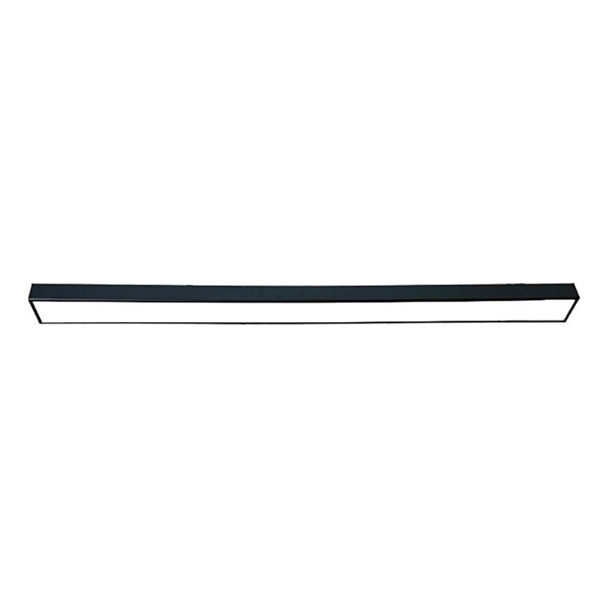 LED Laevalgusti LED/32W/230V 4000K 120x7 cm must