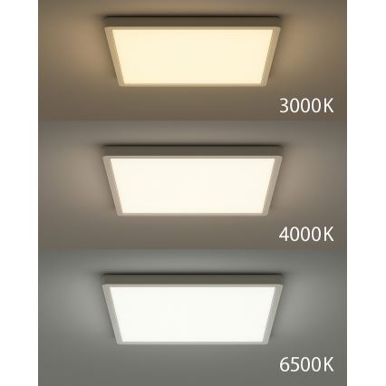 LED laevalgusti LED/40W/230V 3000/4000/6500K 50x50 cm valge