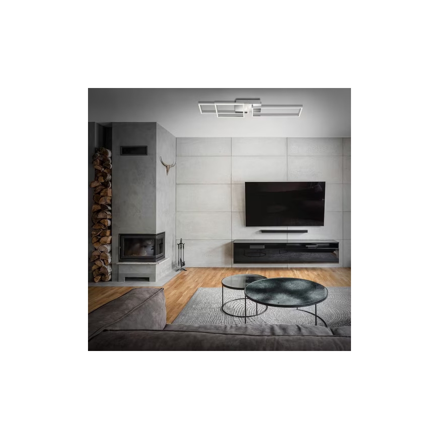 LED laevalgusti LED/42W/230V 3000K mattkroomviimistlusega