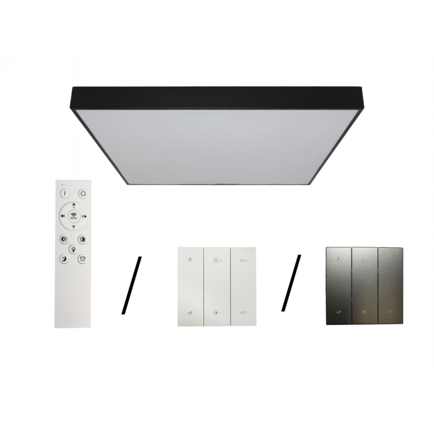 LED laevalgusti LED/480W/230V 3000/4000/6500K 120x120 cm must