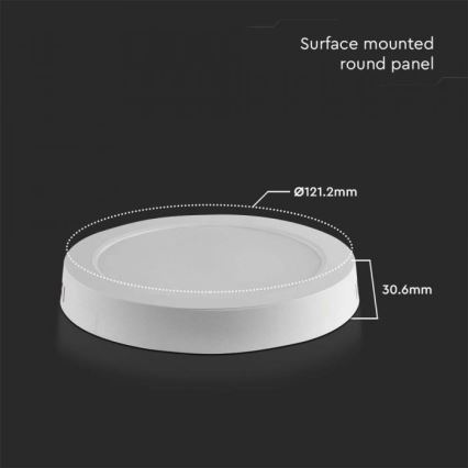 LED Laevalgusti LED/6W/230V 6500K valge