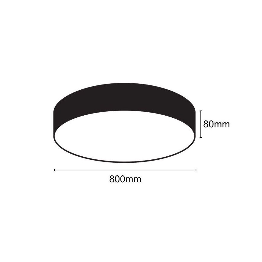 LED Laevalgusti LED/70W/230V 4000K d. 80 cm