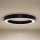 LED laevalgusti LED/80W/230V 3000/4000/6500K läbimõõt 80 cm must
