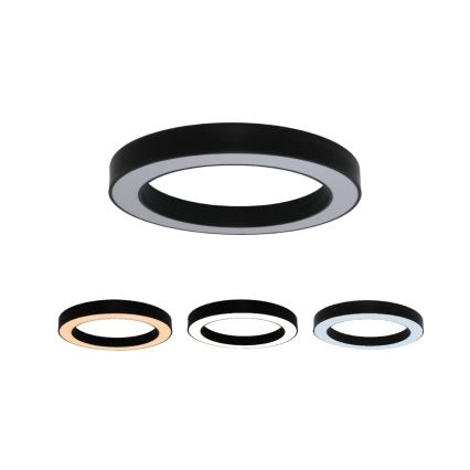 LED laevalgusti LED/80W/230V 3000/4000/6500K läbimõõt 80 cm must