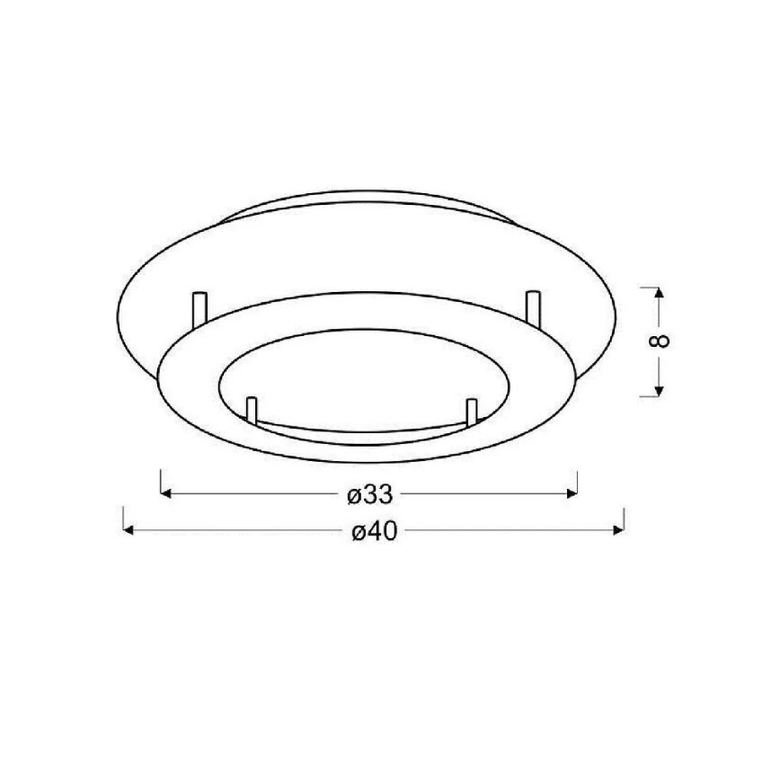 LED Laevalgusti MERLE LED/18W/230V