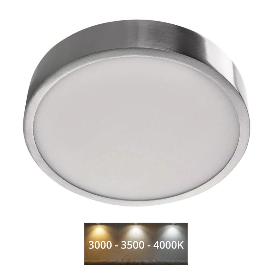 LED Laevalgusti NEXXO LED/21W/230V 3000/3500/4000K d. 22,5 cm läikiv kroom