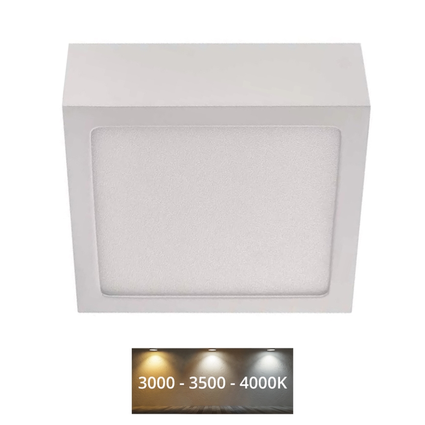 LED Laevalgusti NEXXO LED/7,6W/230V 3000/3500/4000K 12x12 cm valge