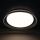 LED Laevalgusti NIFU LED/17,8W/230V d. 43 cm valge/must