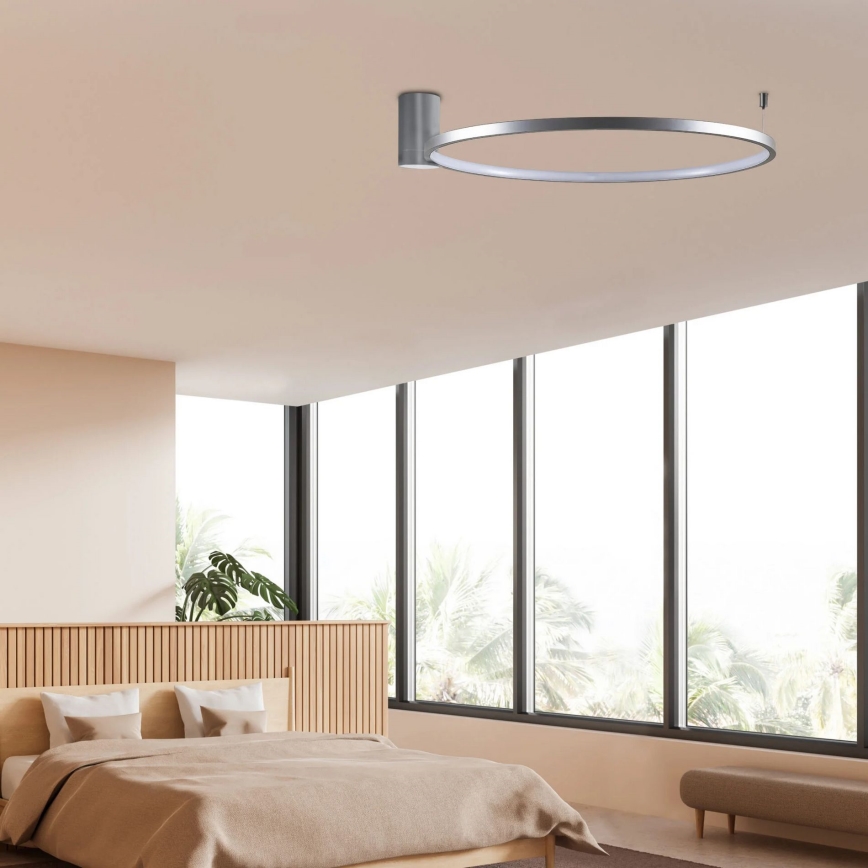 LED Laevalgusti NOEMI LED/20W/230V 4000K d. 50 cm matt kroom