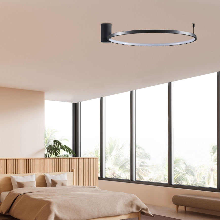 LED Laevalgusti NOEMI LED/20W/230V 4000K d. 50 cm must
