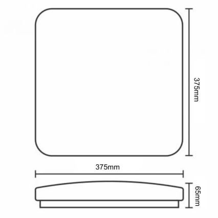 LED Hämardatav laevalgusti OPAL LED/36W/230V 3000-6500K + kaugjuhtimispult