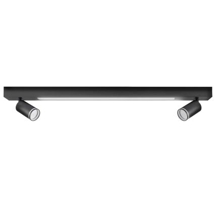 LED Laevalgusti PARIIS LED/24W/230V + 2xGU10/10W must