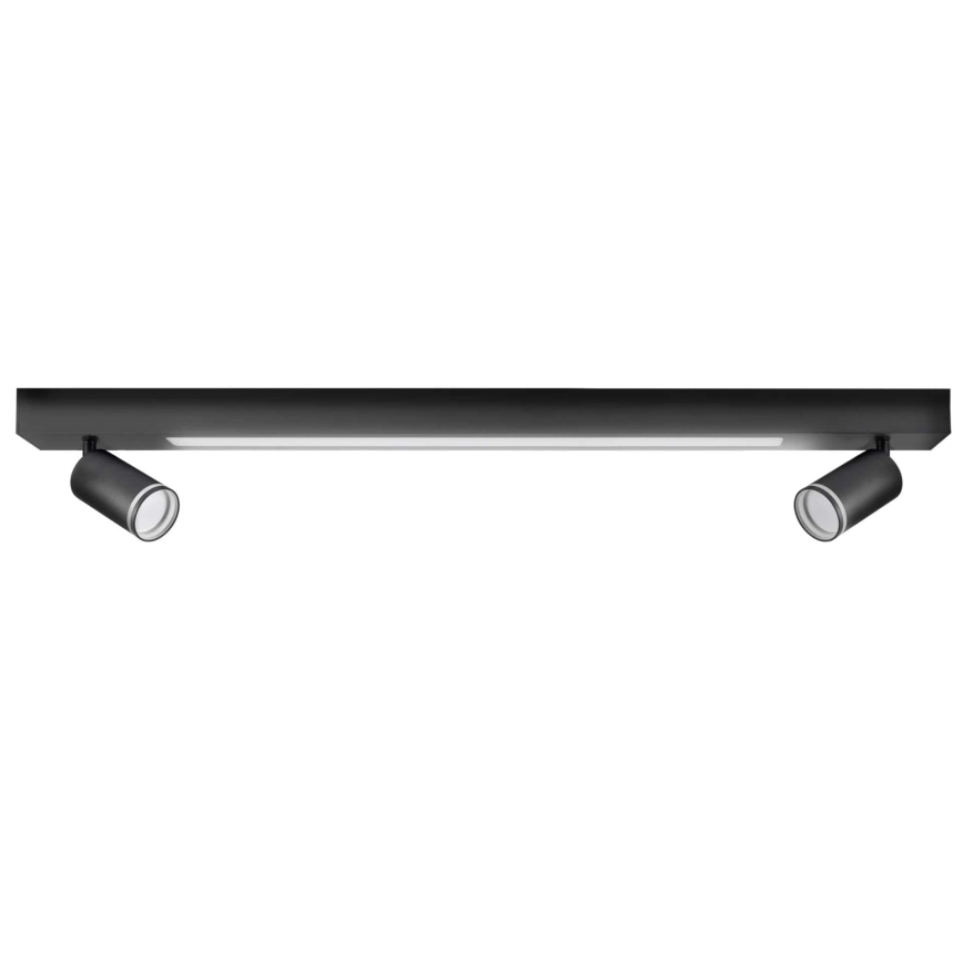 LED Laevalgusti PARIIS LED/24W/230V + 2xGU10/10W must