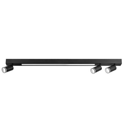 LED Laevalgusti PARIIS LED/24W/230V + 3xGU10/10W must