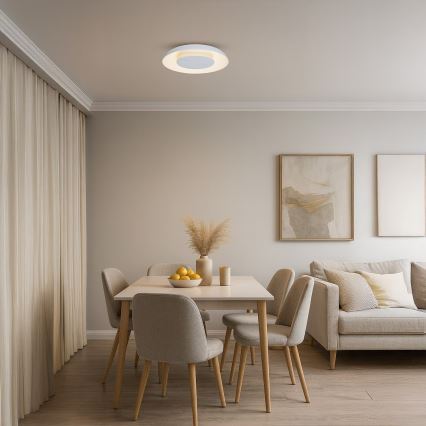 LED laevalgusti PIATTINO LED/30W/230V 3000/4000/6000K, läbimõõt 40 cm, valge