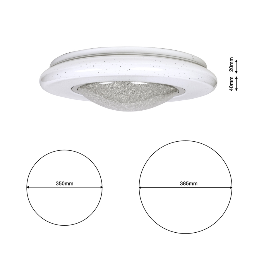 LED-laevalgusti QUASAR LED/24W/230V