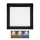 LED Laevalgusti RAFA LED/12W/230V 3000/4000/6000K 17x17 cm must