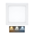 LED Laevalgusti RAFA LED/25W/230V 3000/4000/6000K 30x30 cm valge