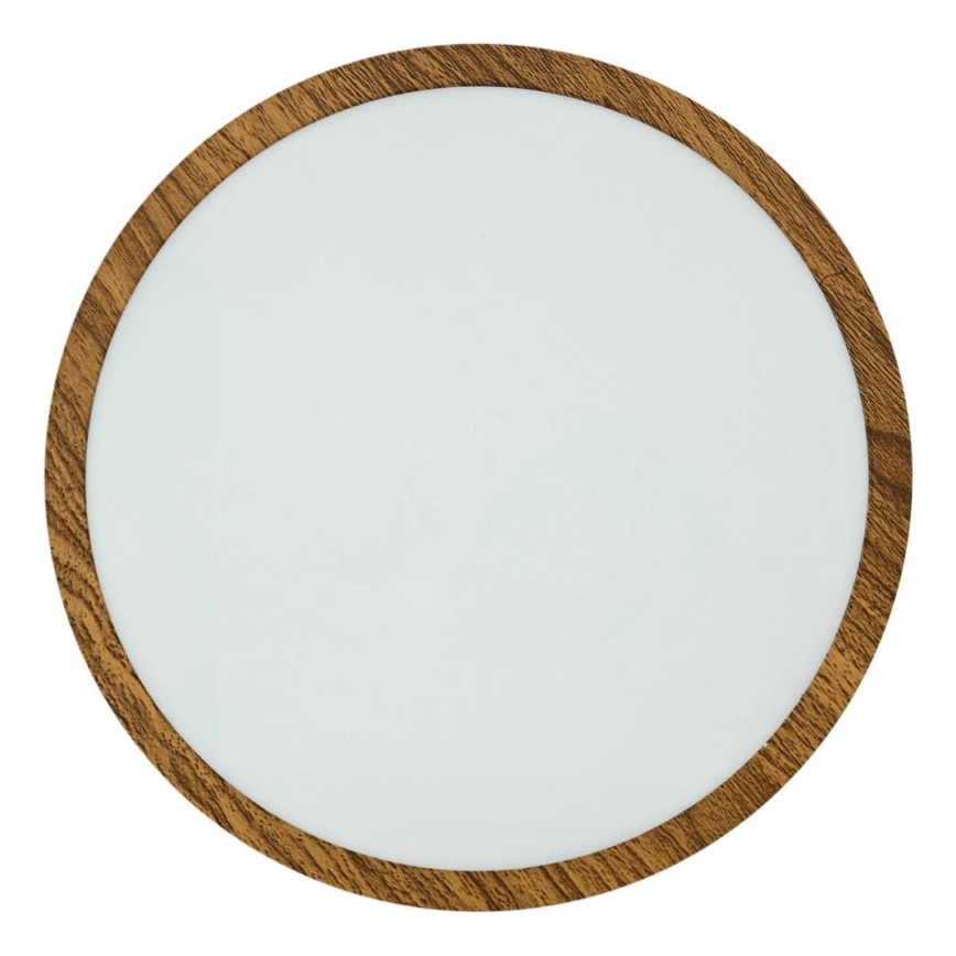 LED Laevalgusti RING LED/24W/230V 4200K d. 28,5 cm pruun