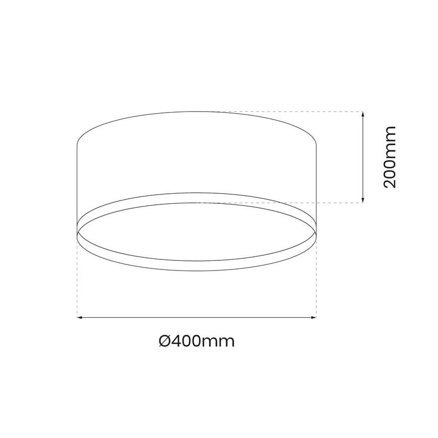 LED Laevalgusti RONDO LED/18W/230V must