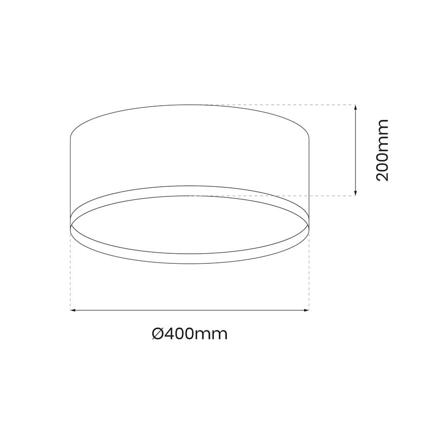 LED Laevalgusti RONDO LED/18W/230V roheline