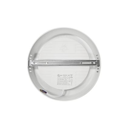 LED Laevalgusti ROUND LED/18W/230V 4000K d. 21,5 cm valge