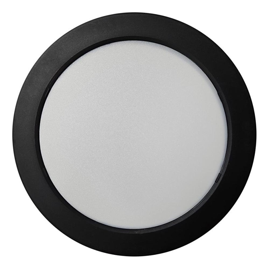 LED Laevalgusti ROUND LED/18W/230V 4000K d. 21,7 cm must