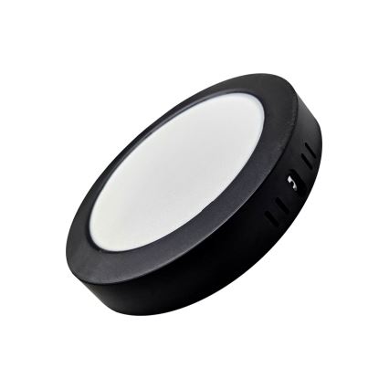 LED Laevalgusti ROUND LED/18W/230V 4000K d. 21,7 cm must