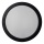 LED Laevalgusti ROUND LED/24W/230V 4000K d. 28,8 cm must