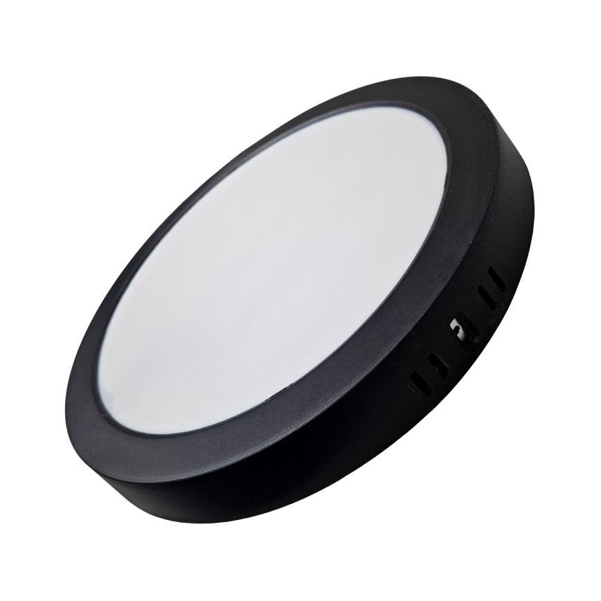 LED Laevalgusti ROUND LED/24W/230V 4000K d. 28,8 cm must