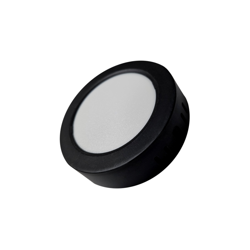 LED Laevalgusti ROUND LED/6W/230V 4000K d. 12,1 cm must