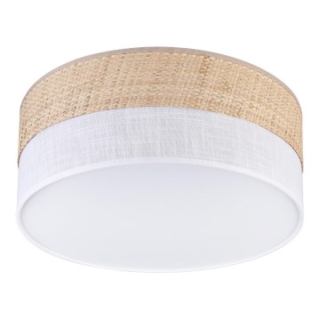 LED laevalgusti SIRJA BOHO LED/20W/230V 4000K Ø 35 cm beež/valge