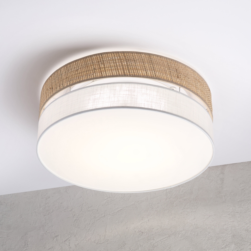 LED-laelamp SIRJA BOHO LED/36W/230V 4000K Ø 45 cm beež/valge