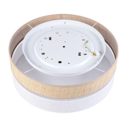 LED-laelamp SIRJA BOHO LED/36W/230V 4000K Ø 45 cm beež/valge
