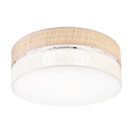 LED laelamp SIRJA BOHO LED/36W/230V 4000K läbimõõt 45 cm beež/kreemjas
