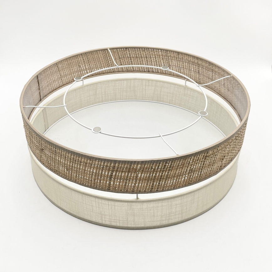 LED laelamp SIRJA BOHO LED/36W/230V 4000K läbimõõt 45 cm beež/kreemjas