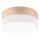 LED Laevalgusti SIRJA WOOD LED/20W/230V d. 35 cm valge/tamm