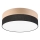 LED Laevalgusti SIRJA WOOD LED/36W/230V d. 45 cm must/tamm