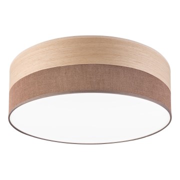 LED Laevalgusti SIRJA WOOD LED/36W/230V d. 45 cm pruun/tamm