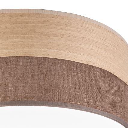 LED Laevalgusti SIRJA WOOD LED/36W/230V d. 45 cm pruun/tamm