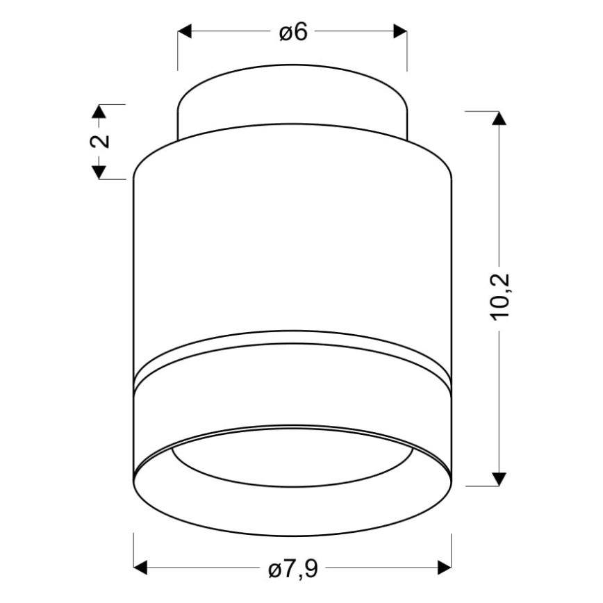 LED-laevalgusti TUBA LED/12W/230V