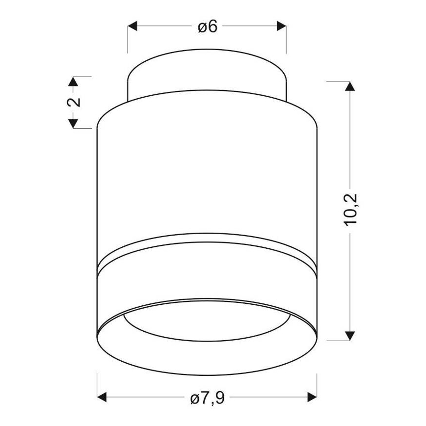 LED-laevalgusti TUBA LED/12W/230V