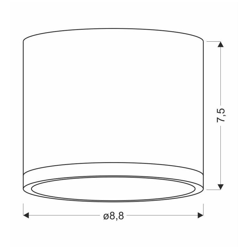 LED-laevalgusti TUBA LED/9W/230V
