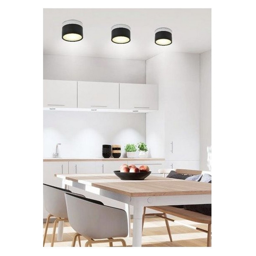 LED-laevalgusti TUBA LED/9W/230V valge/must