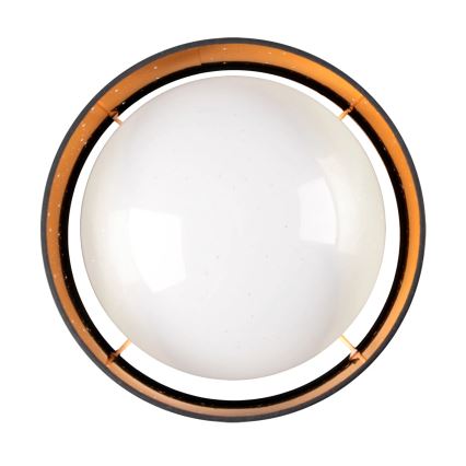 LED Laevalgusti TULUZA LED/18W/230V d. 32 cm must