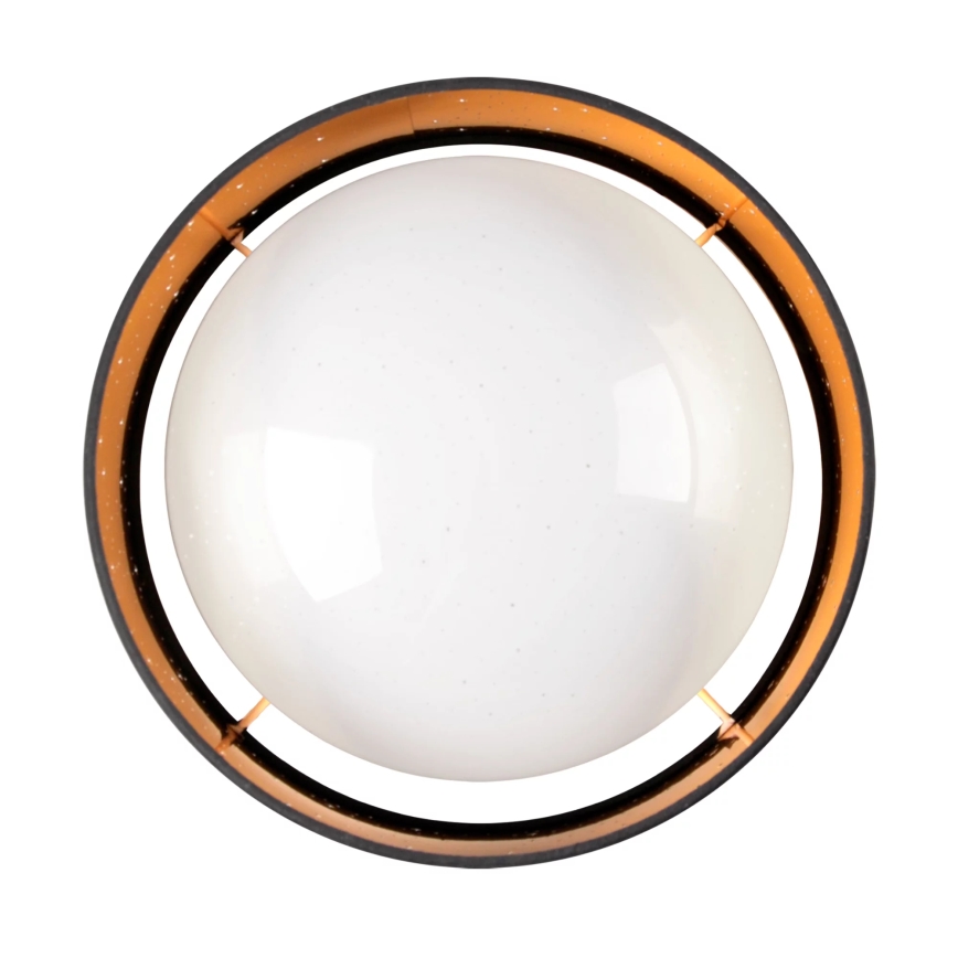 LED Laevalgusti TULUZA LED/18W/230V d. 32 cm must